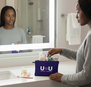 U Equals U HIV Advocate accessory bag