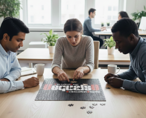 U Equals U HIV jigsaw puzzle