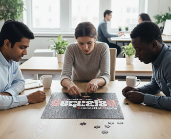 U Equals U HIV jigsaw puzzle